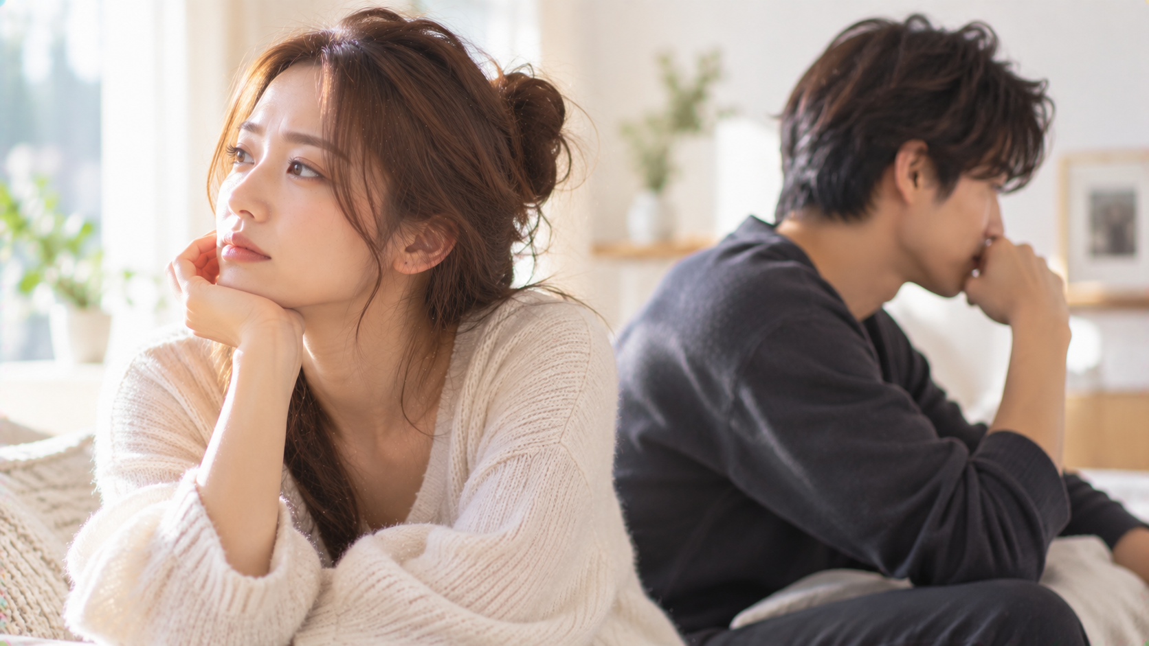 すれ違う二人の静かな午後
